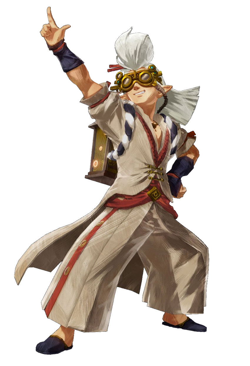 Robbie Art from Hyrule Warriors: Age of Calamity