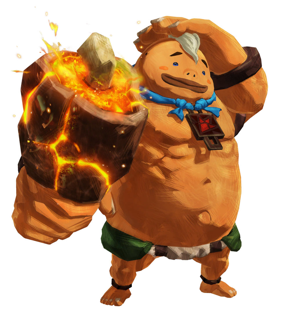Yunobo Art from Hyrule Warriors: Age of Calamity
