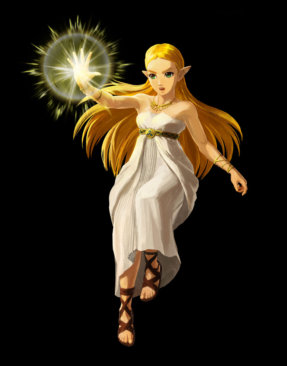 Zelda Sealing Power Art from Hyrule Warriors: Age of Calamity