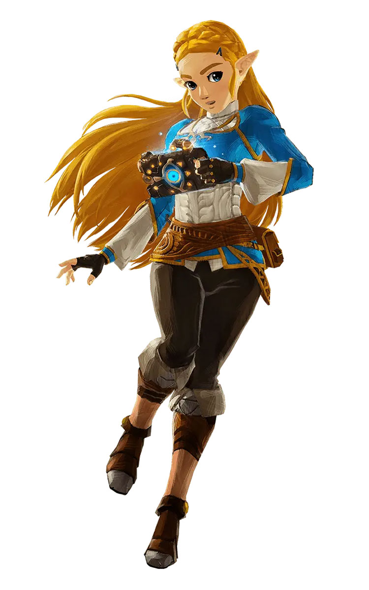 Zelda Art from Hyrule Warriors: Age of Calamity