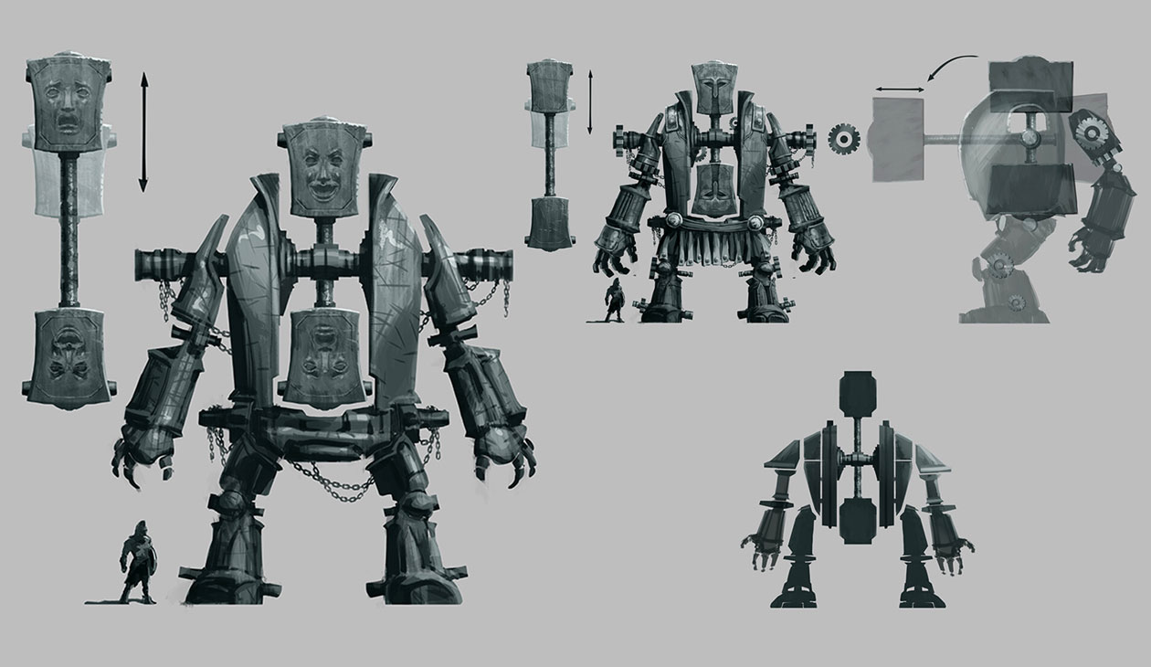 Automatons Art from Immortals Fenyx Rising