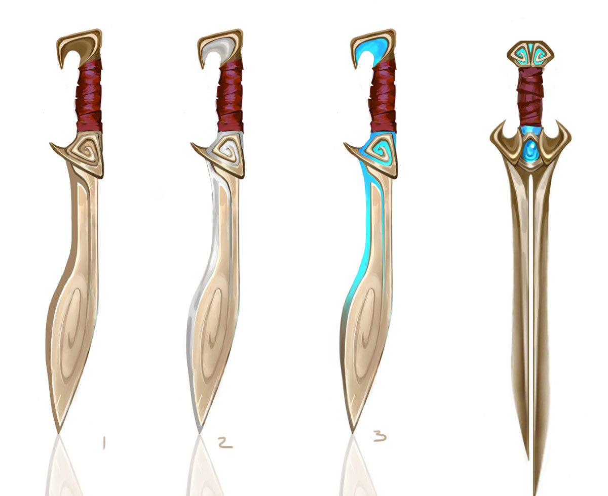 Blades Art from Immortals Fenyx Rising