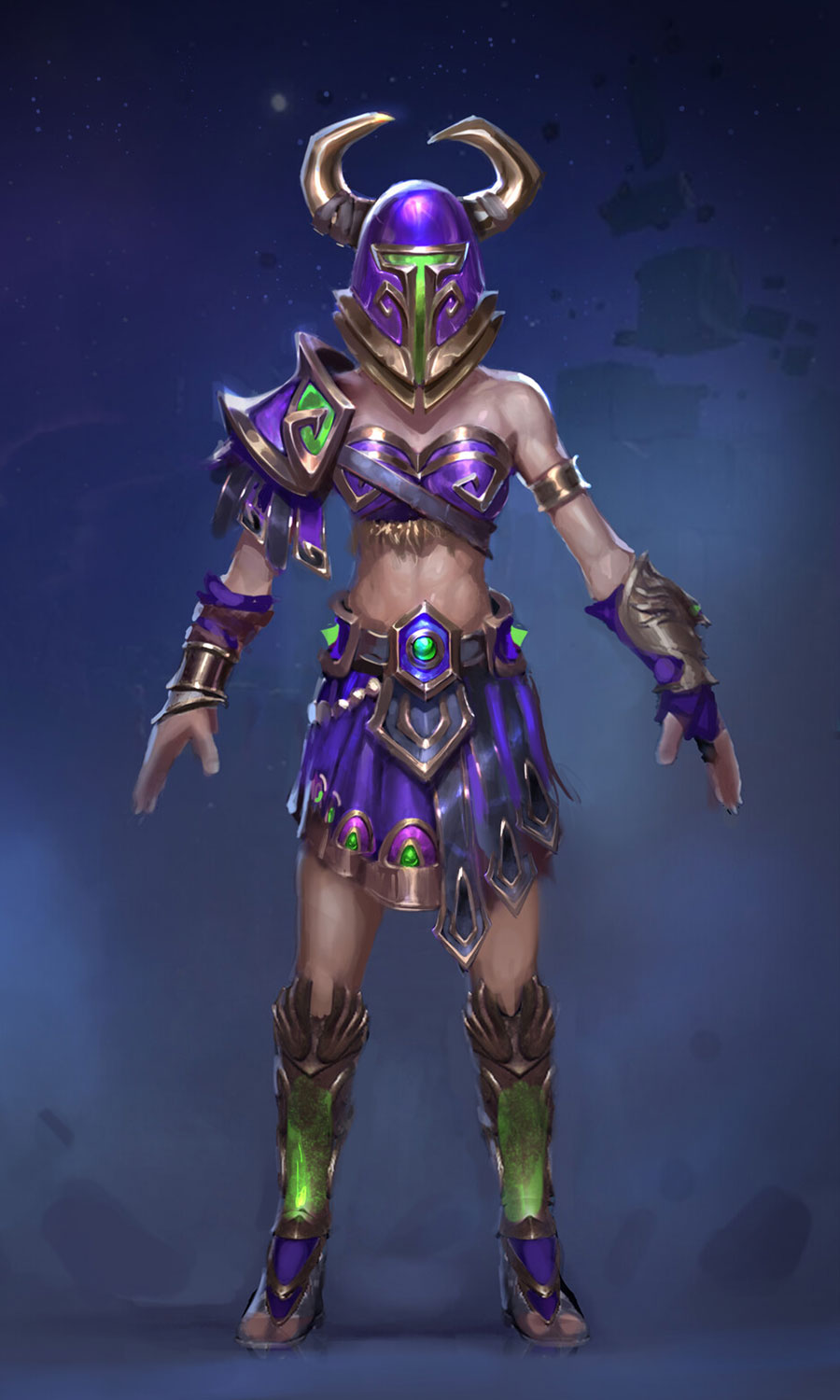 Cyclops Armor Art from Immortals Fenyx Rising