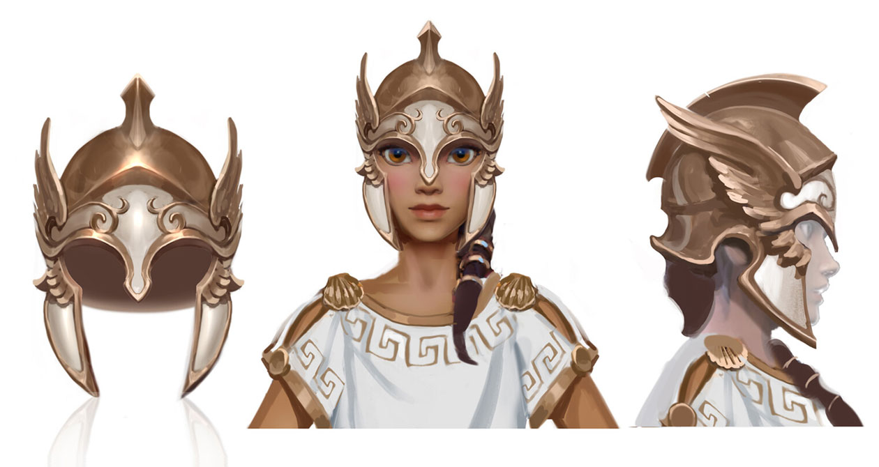 Fenyx Face Art from Immortals Fenyx Rising