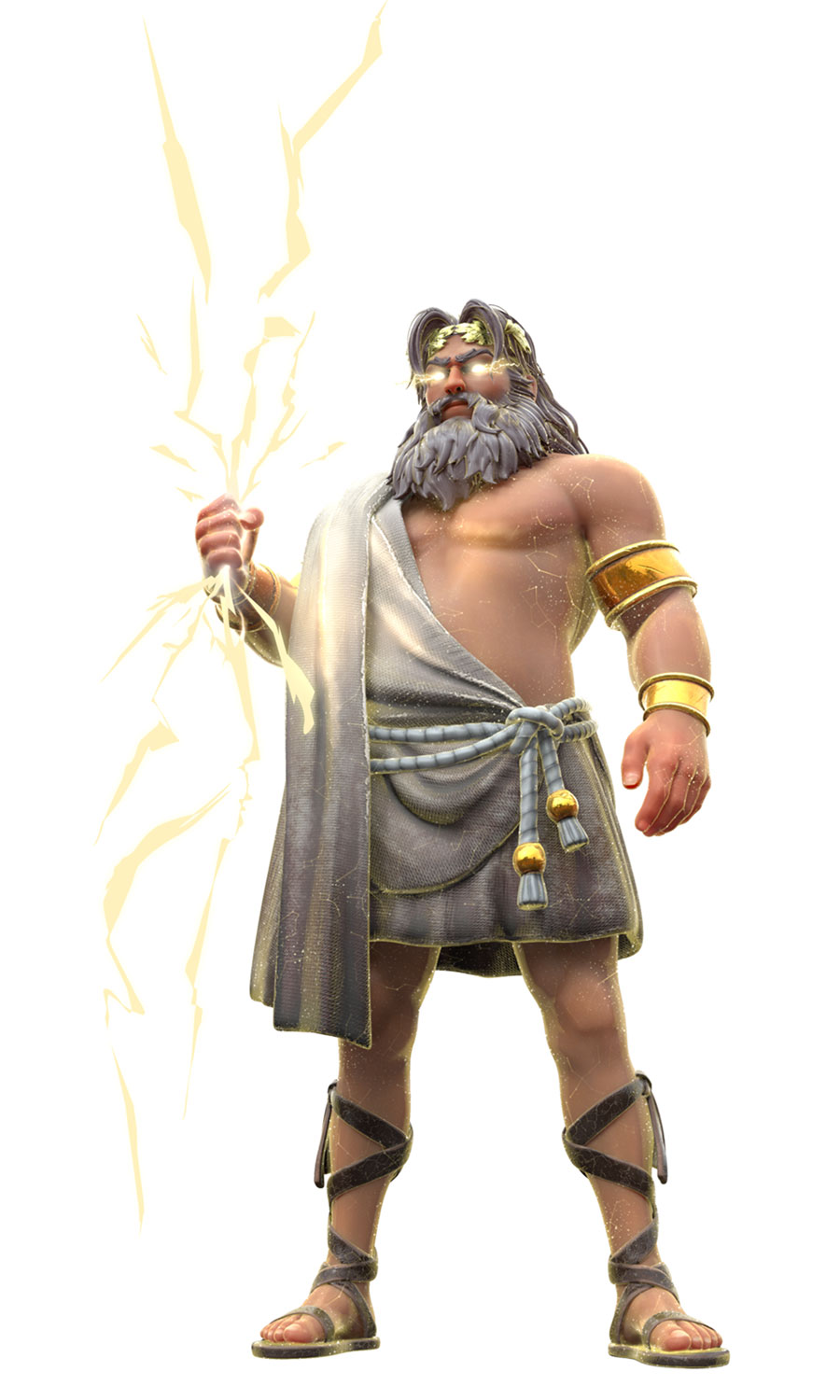 Zeus Art from Immortals Fenyx Rising