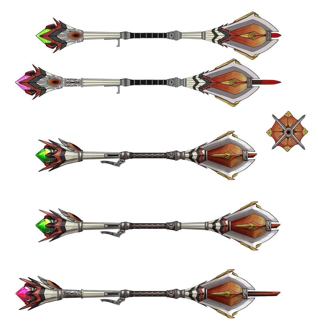 Aknosom Insect Glaive Art from Monster Hunter Rise