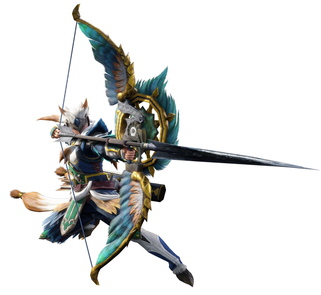 Bow Art from Monster Hunter Rise