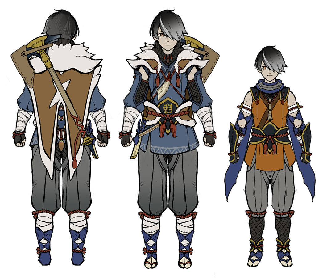 Buddy Handler Iori Concept Art from Monster Hunter Rise