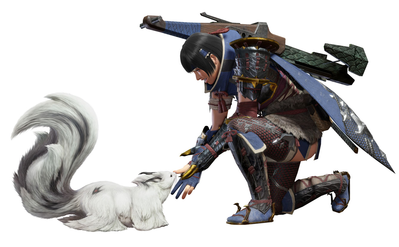 Endemic Life, Stinkmink Art from Monster Hunter Rise