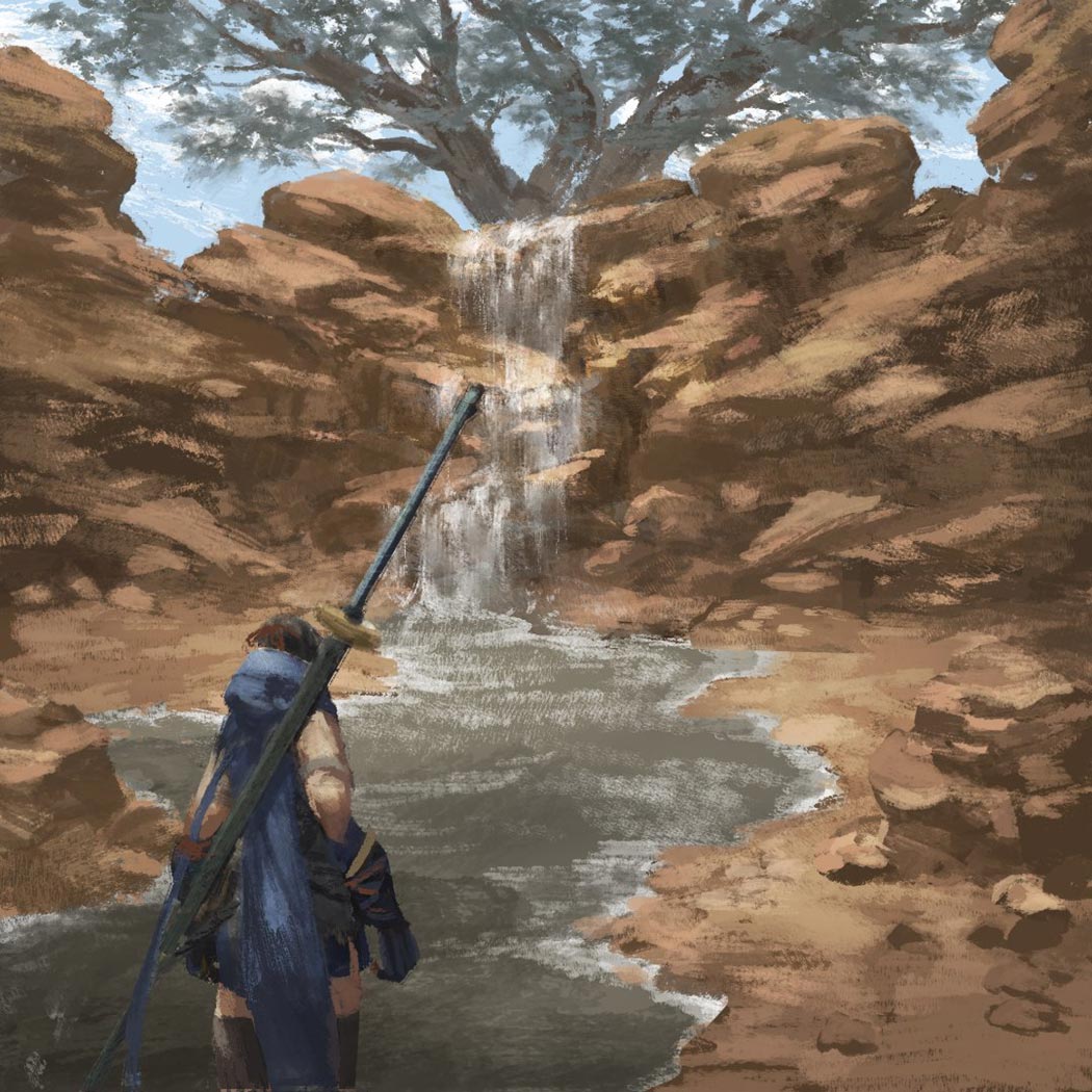 Exploring the Sandy Plains Art from Monster Hunter Rise