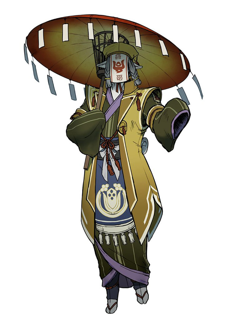 Kagero Concept Art from Monster Hunter Rise