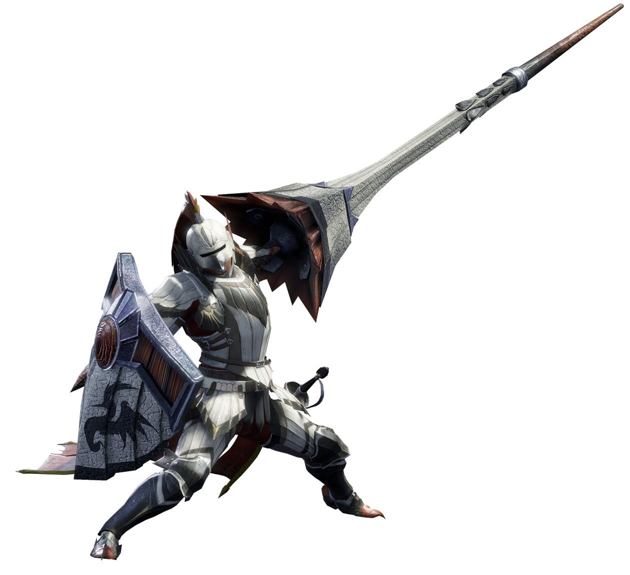 Lance Art from Monster Hunter Rise