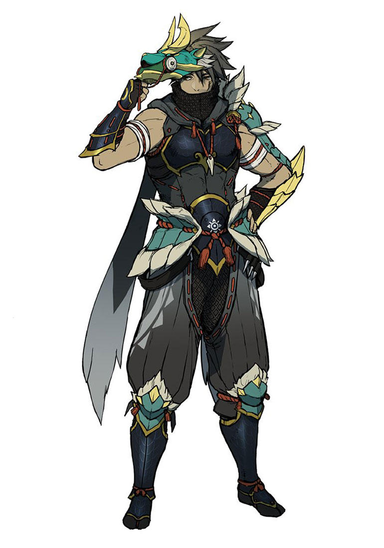 Master Utsushi Art from Monster Hunter Rise