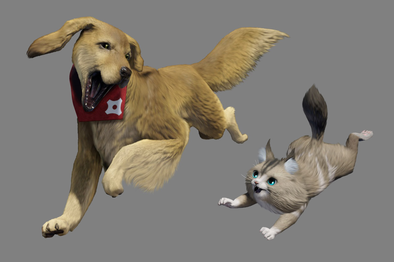 Pre-Order Bonus Art from Monster Hunter Rise