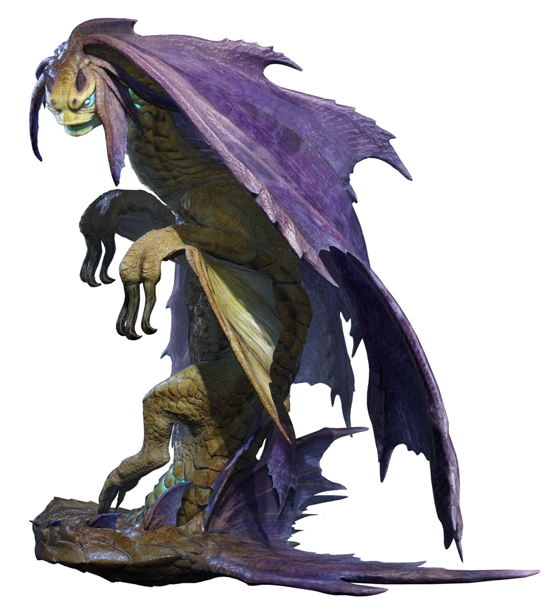 Somnacanth Art from Monster Hunter Rise