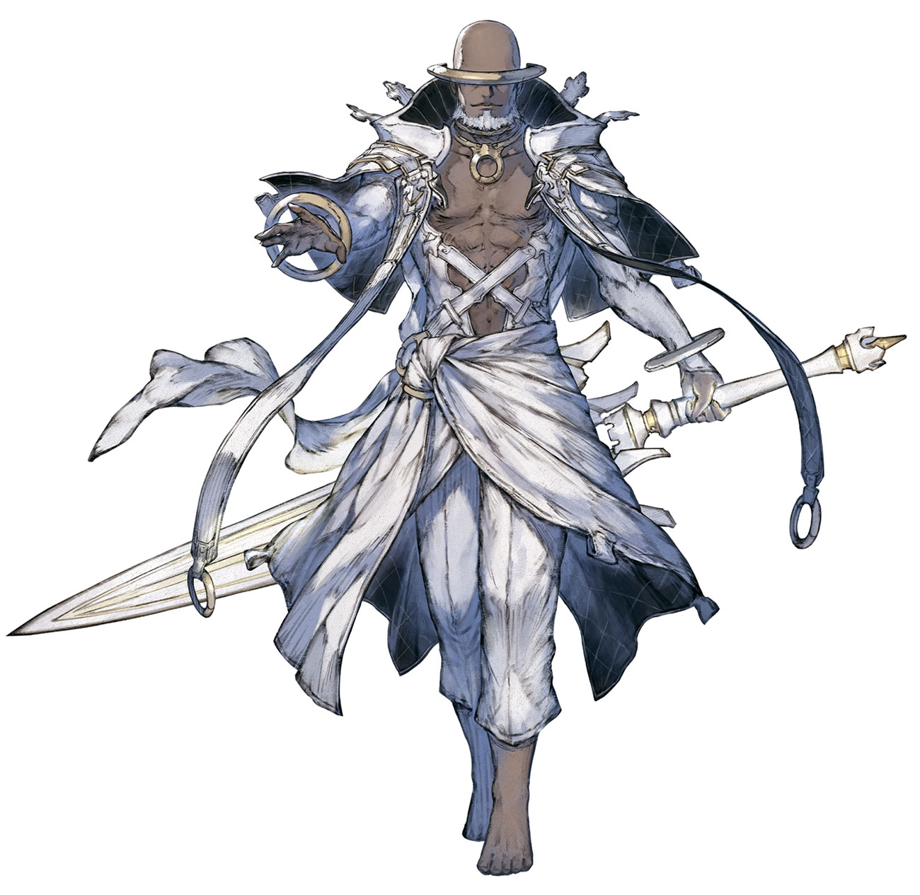 063y, Divine Prisoner Art from NieR Reincarnation