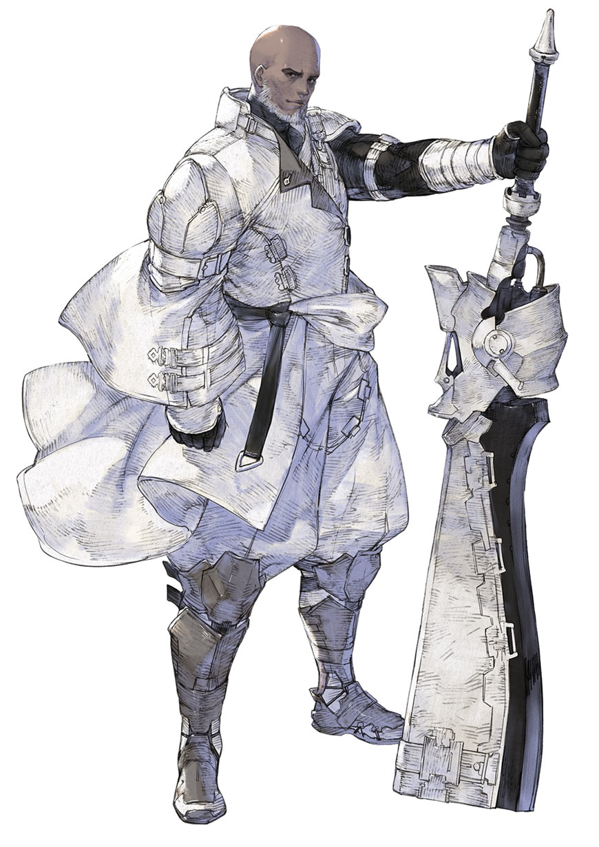 063y, Guardian Prisoner Art from NieR Reincarnation