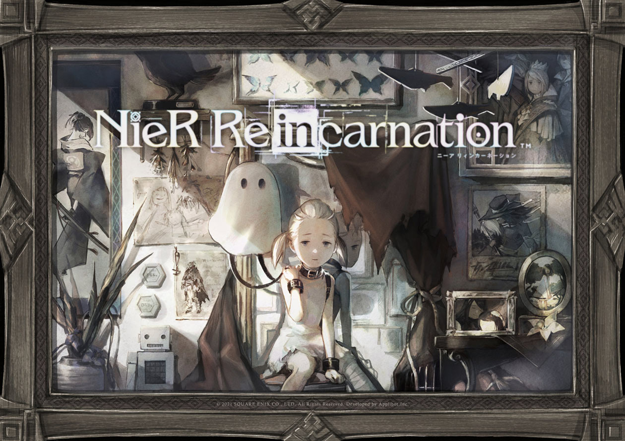 10 Million Downloads Illustration by Momojiru from NieR Reincarnation