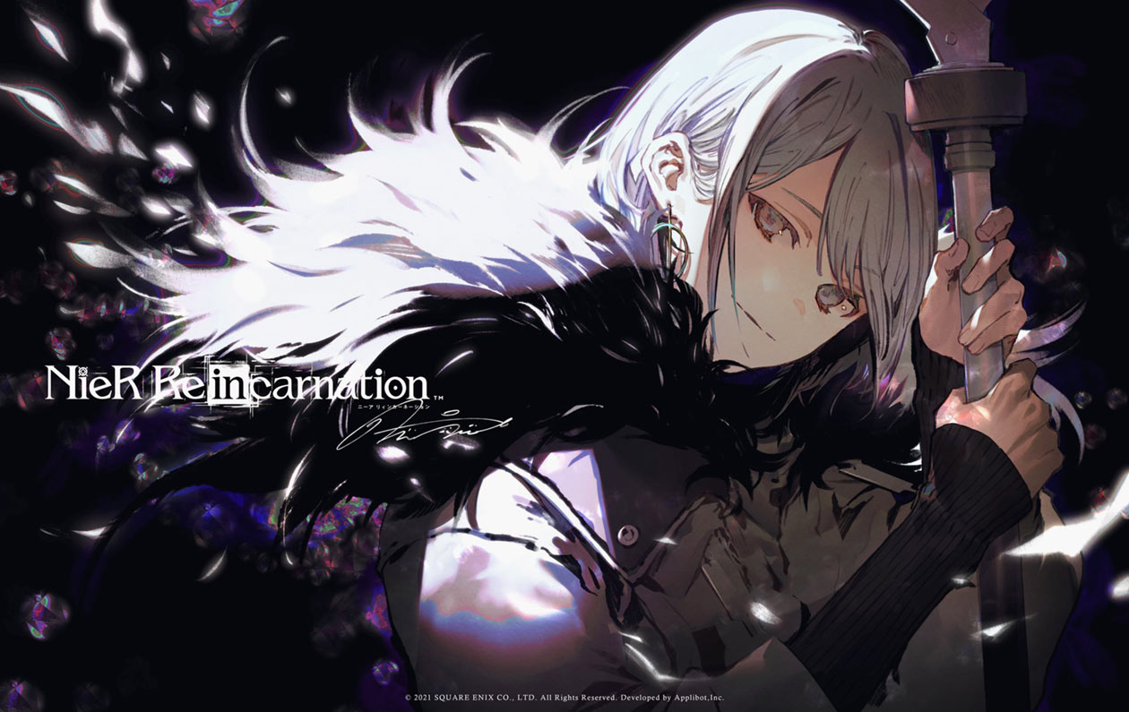 10 Million Downloads Illustration by Nozaki Tsubata from NieR Reincarnation