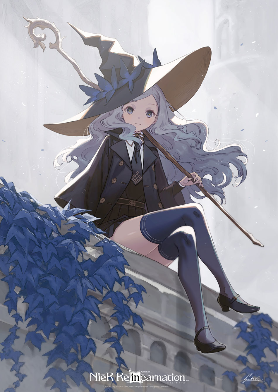 1st Anniversary Illustration by Fubuki from NieR Reincarnation