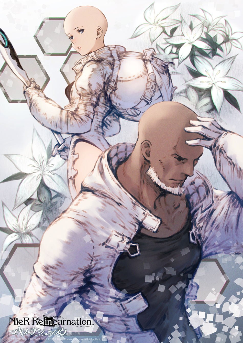 1st Anniversary Illustration by Makimura Shunsuke from NieR Reincarnation