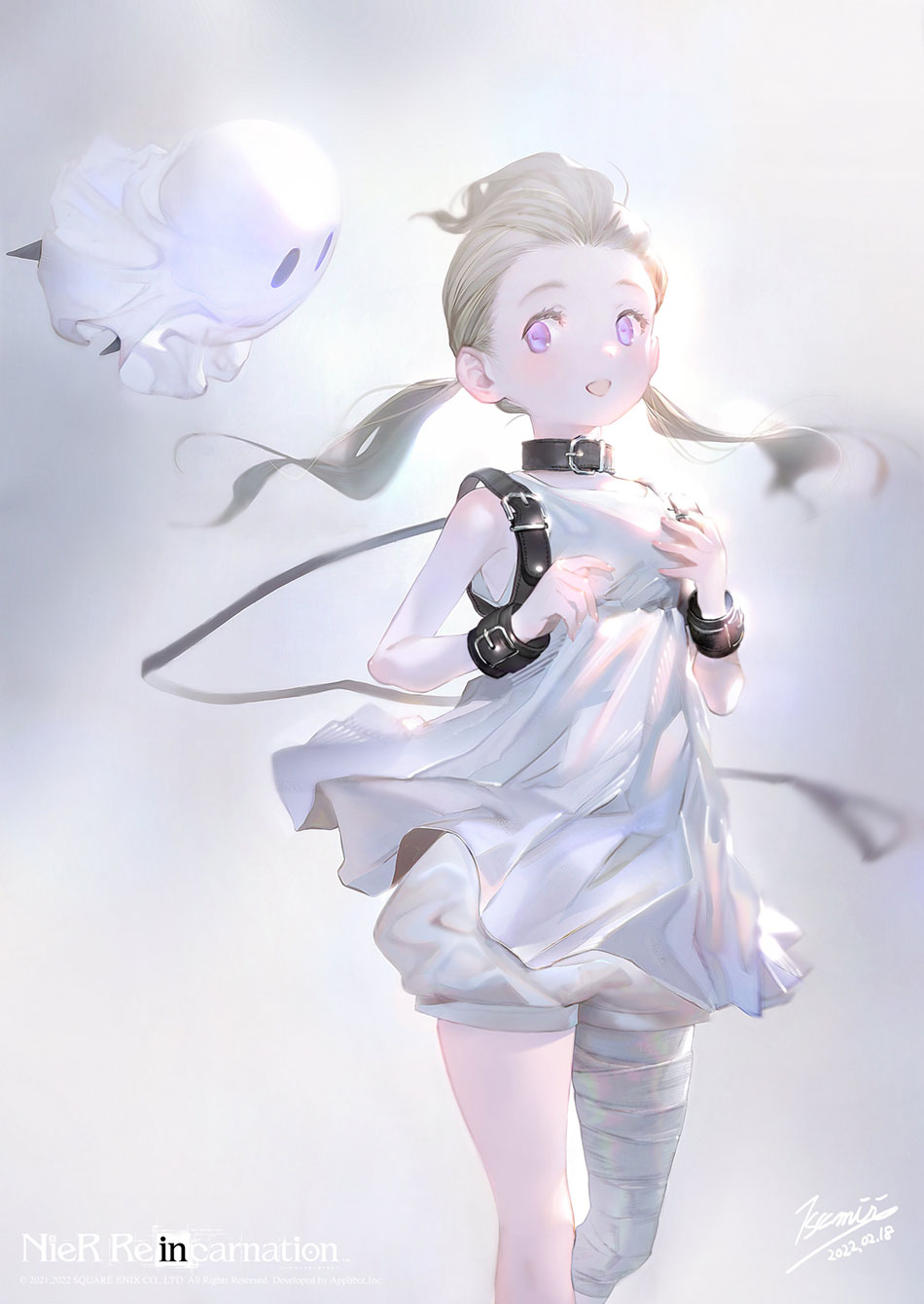 1st Anniversary Illustration by Nanase Miri from NieR Reincarnation