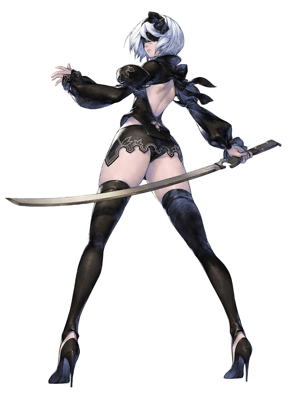 2B, Divergent Battler Art from NieR Reincarnation
