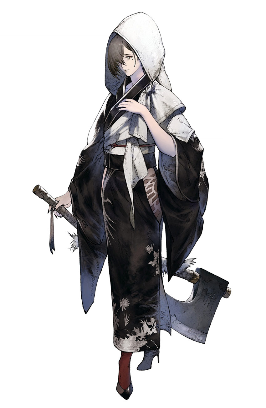 Akeha, Abstract Assassin Art from NieR Reincarnation