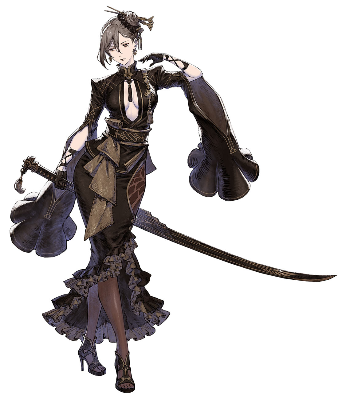 Akeha, Celebratory Assassin Art from NieR Reincarnation