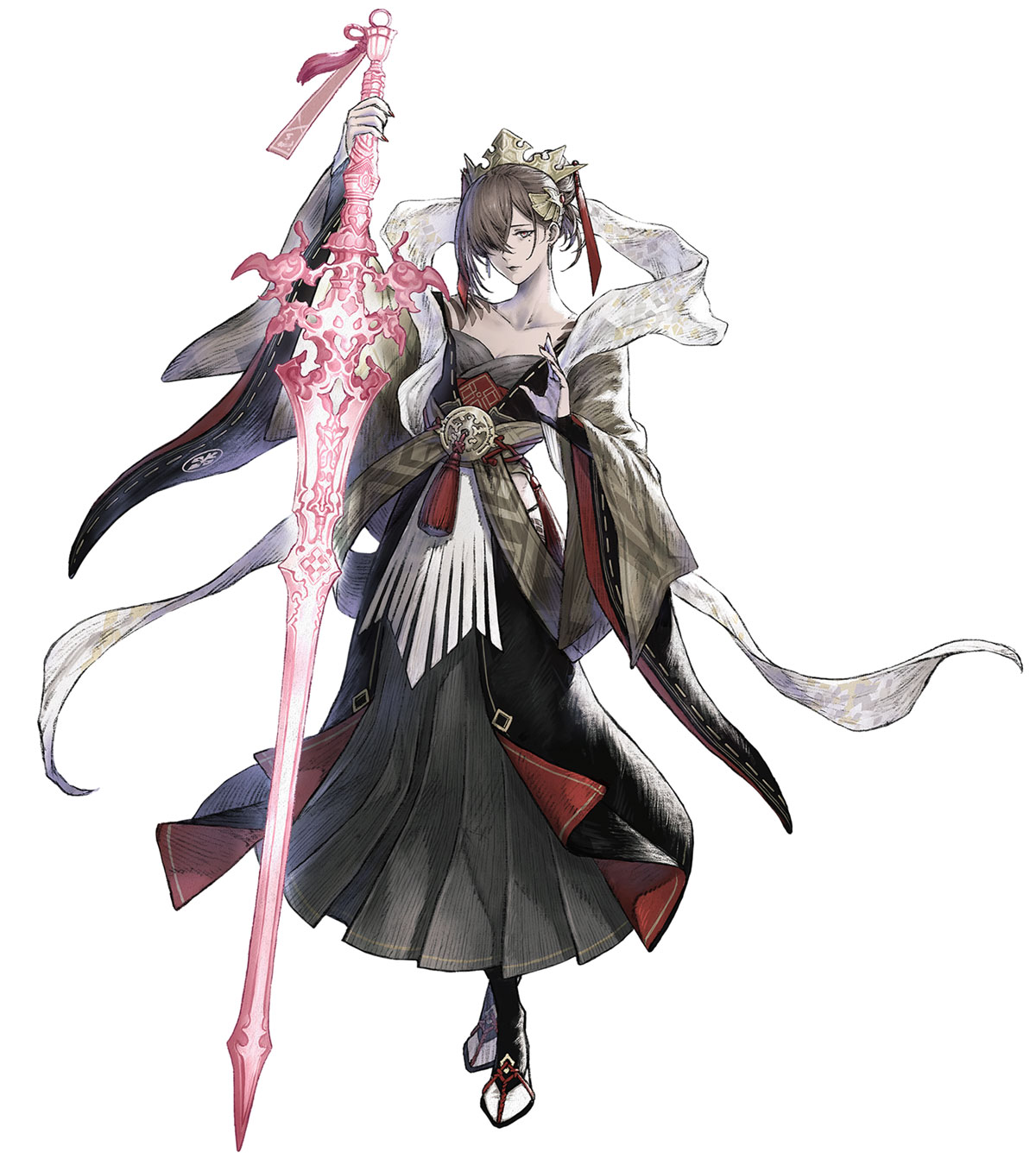 Akeha, Divine Assassin Art from NieR Reincarnation