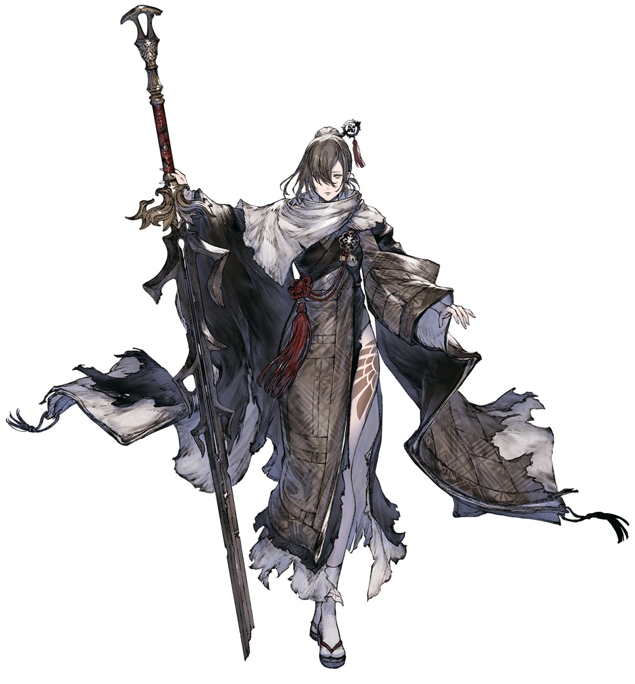 Akeha, Fractured Assassin Art from NieR Reincarnation