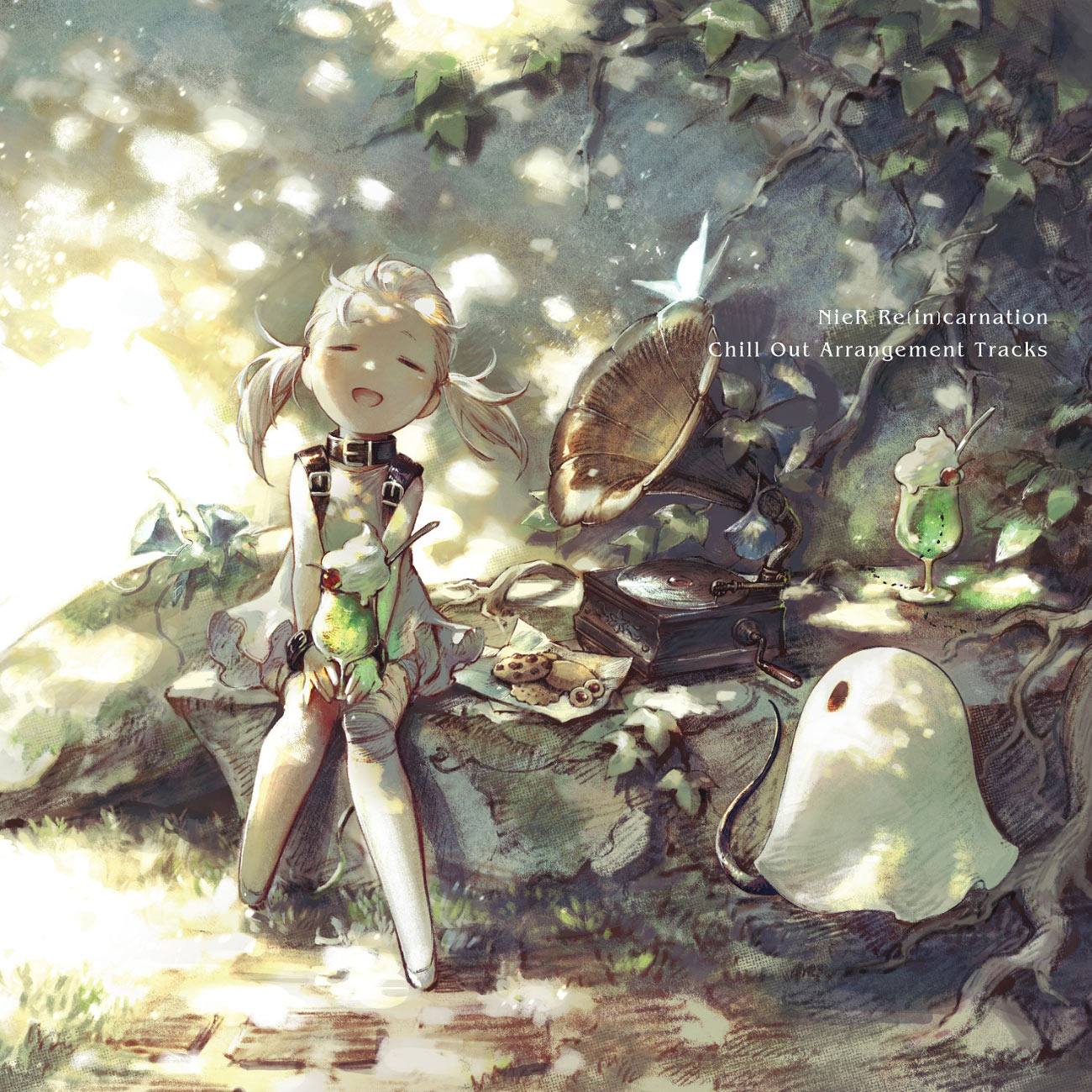 Chill out Arrangement Tracks Cover Art from NieR Reincarnation