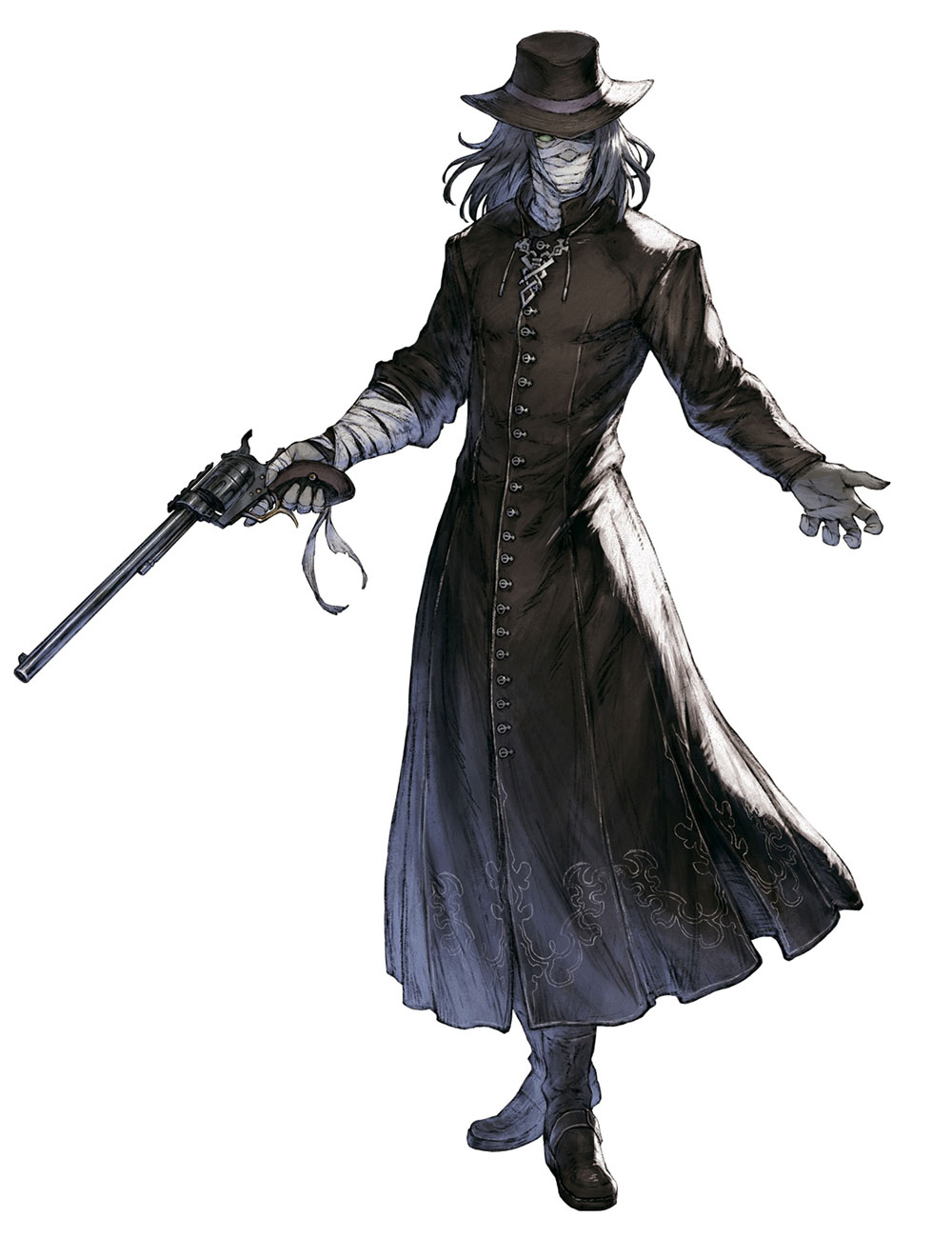 Dimos, Guardian Gunman Art from NieR Reincarnation