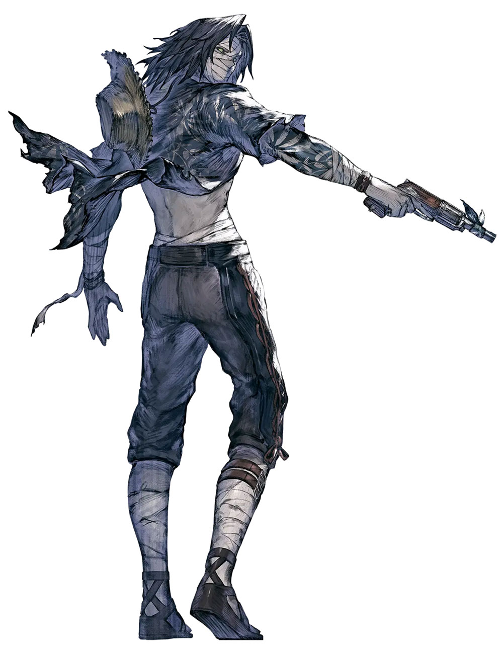 Dimos, Summer Gunman Art from NieR Reincarnation