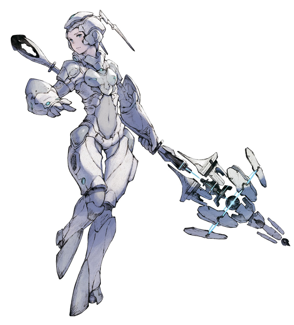 F66x, Reborn Inmate Art from NieR Reincarnation