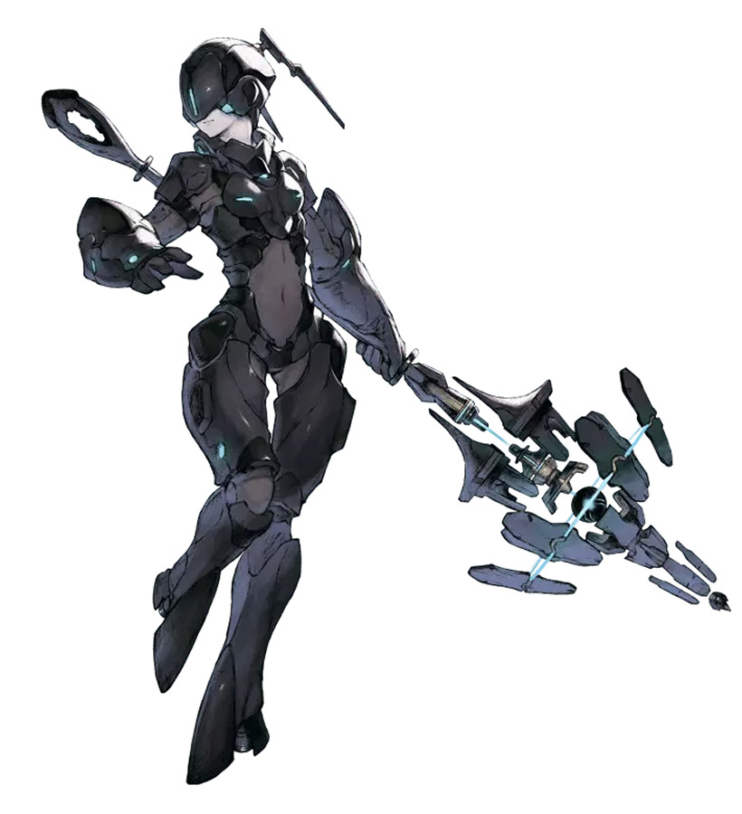 F66x Alt Costume Art from NieR Reincarnation