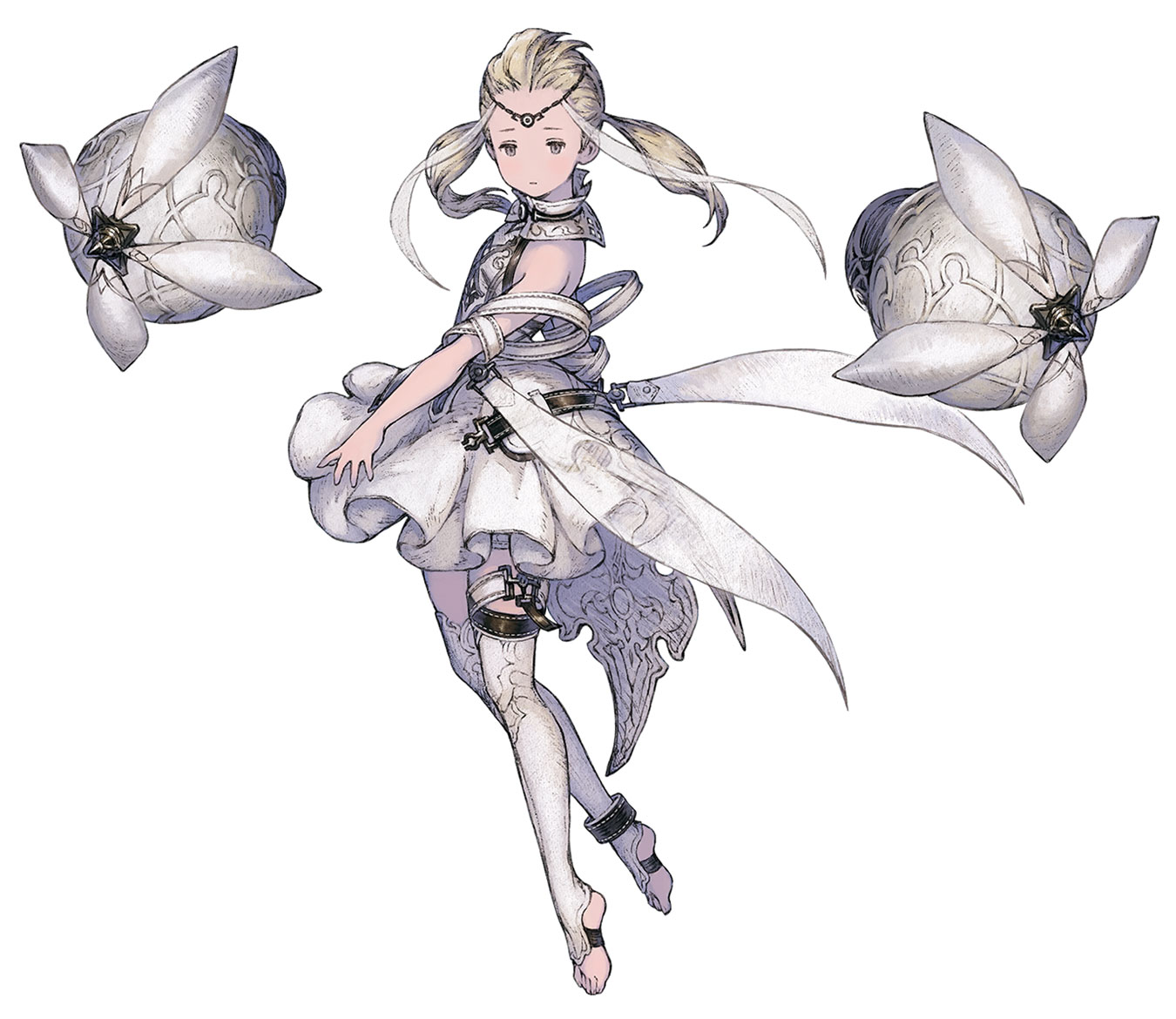 Fio, Divine Girl Art from NieR Reincarnation