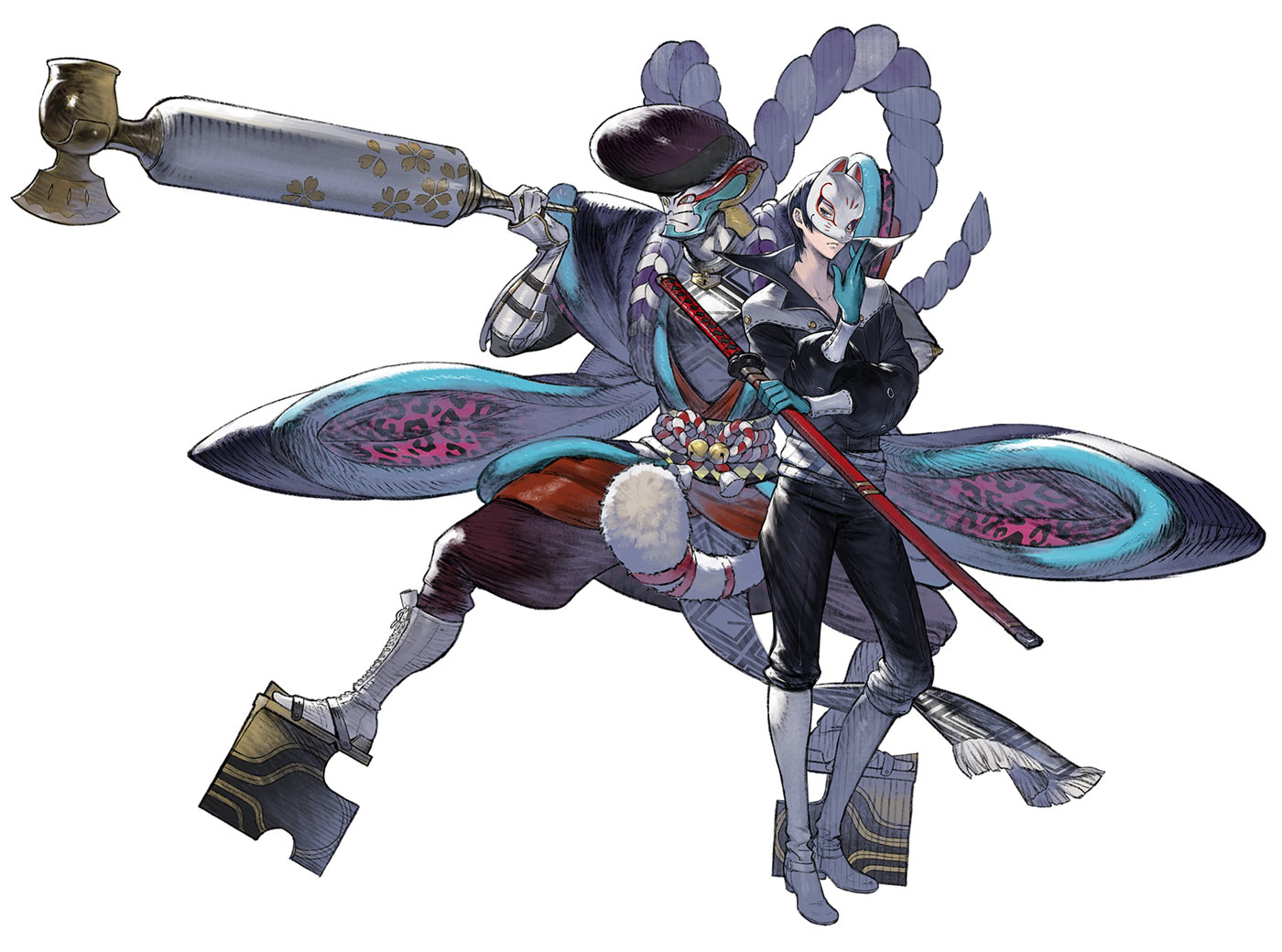 Fox, Insightful Emperor Art from NieR Reincarnation