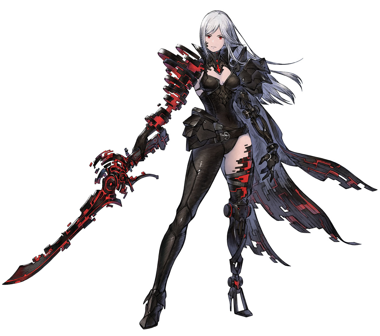 Gayle, Abyssal Hunter Art from NieR Reincarnation