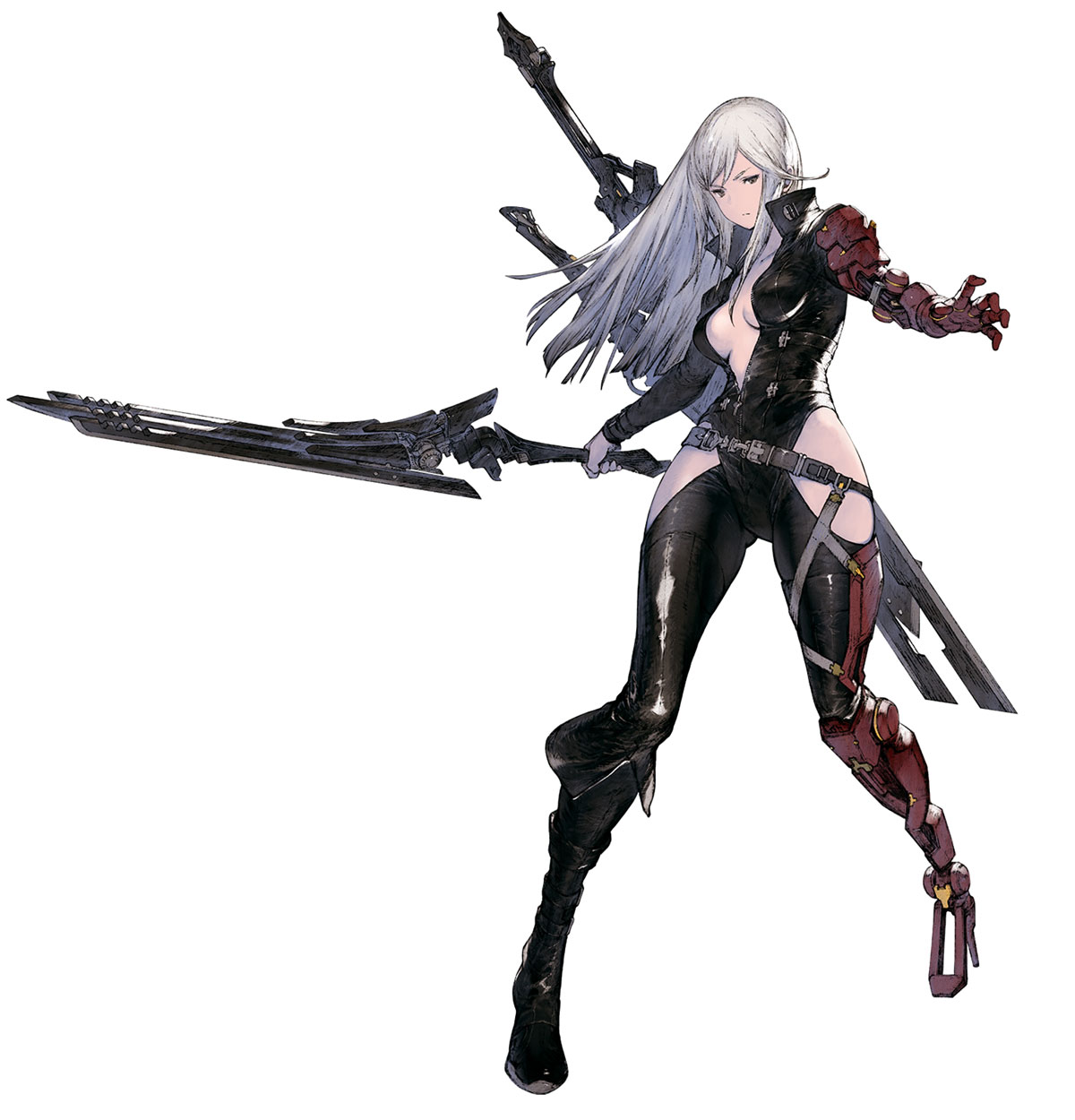 Gayle Alt Costume Art from NieR Reincarnation