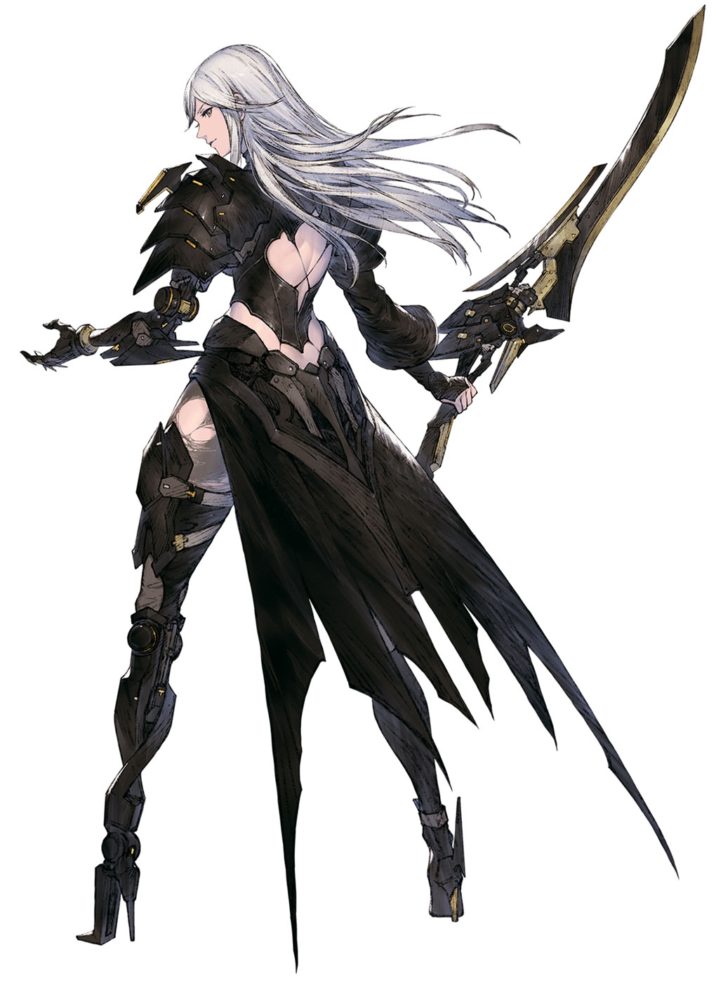 Gayle, Frozen-Heart Contractor Art from NieR Reincarnation