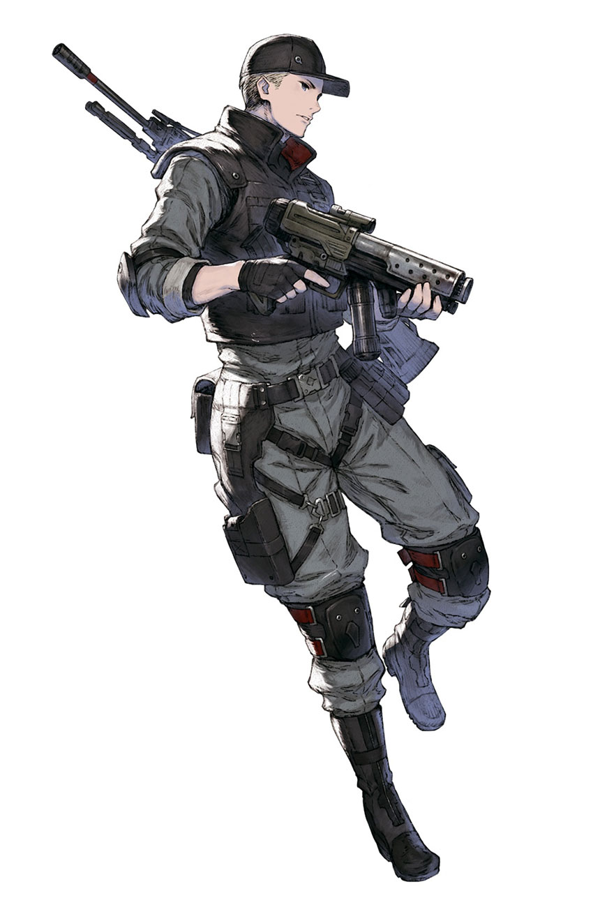 Griff, Abstract Captain Art from NieR Reincarnation