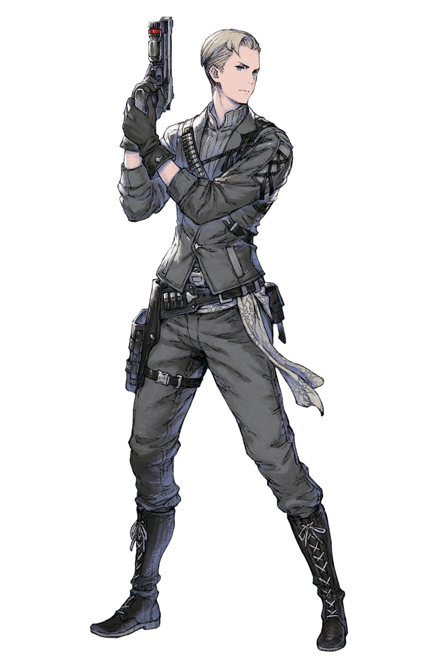 Griff, the Regretful Young Soldier Art from NieR Reincarnation