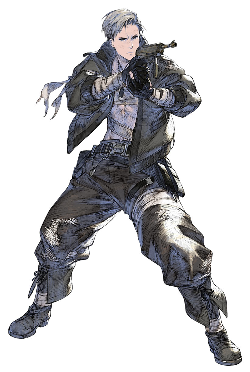 Griff, Fractured Captain Art from NieR Reincarnation