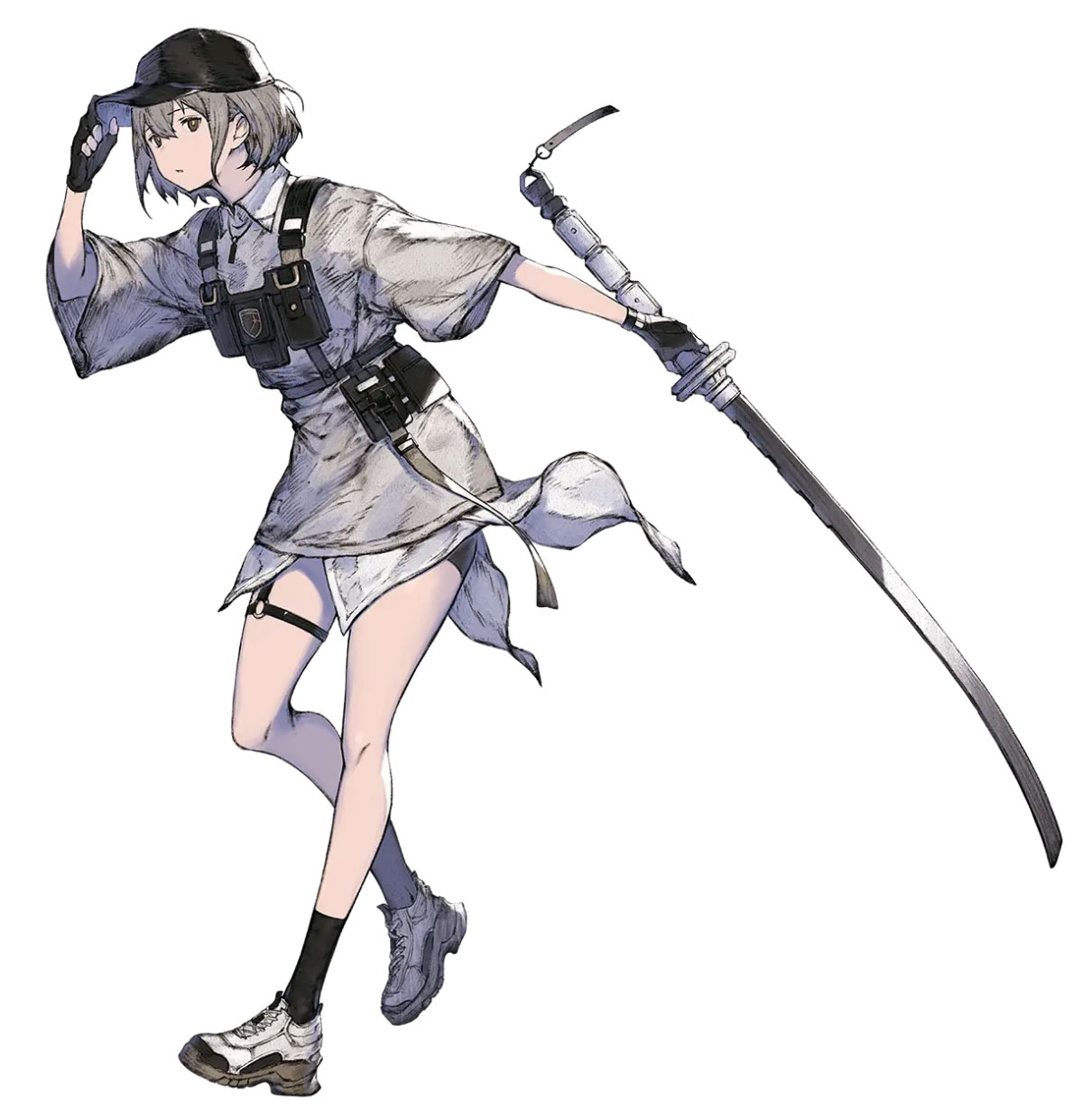 Hina, Guardian Pupil Art from NieR Reincarnation
