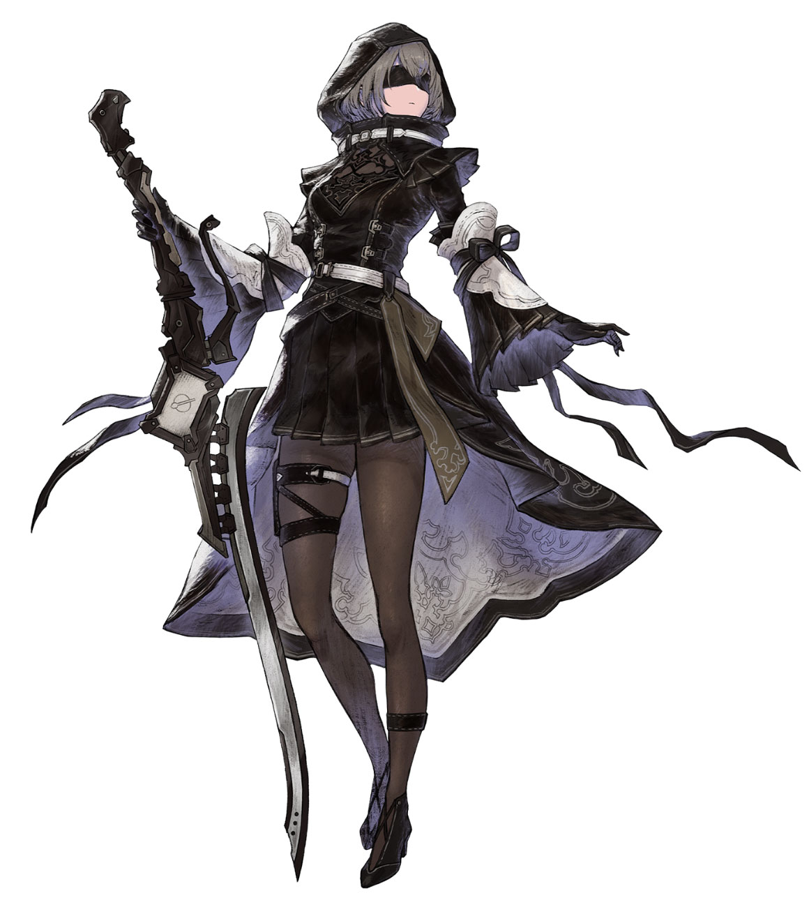 Hina, Mechanical Pupil Art from NieR Reincarnation