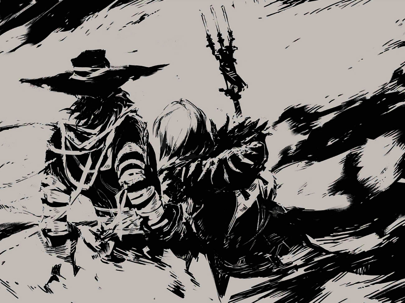 His Body, Rust Chapter Art from NieR Reincarnation