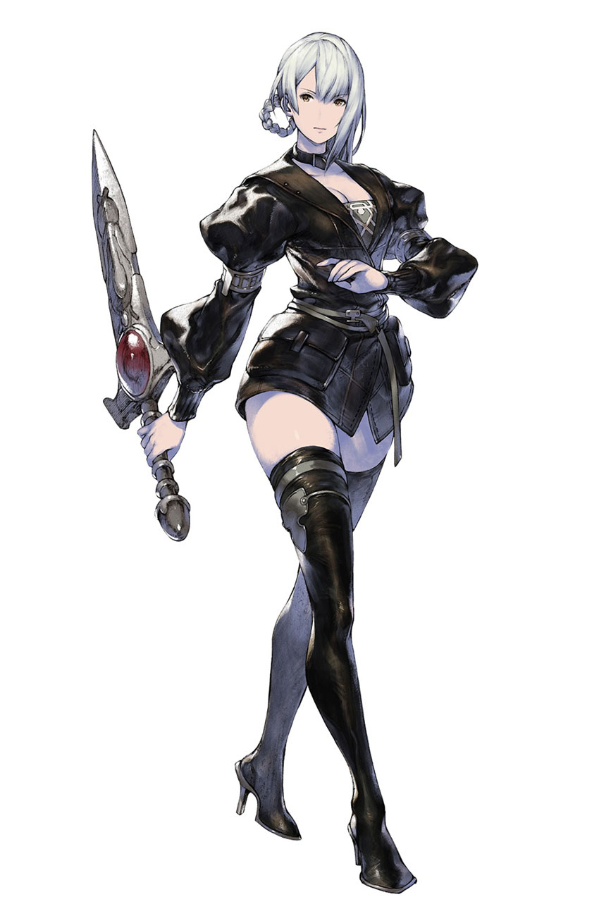 Kain&eacute;, Divergent Warrior Art from NieR Reincarnation