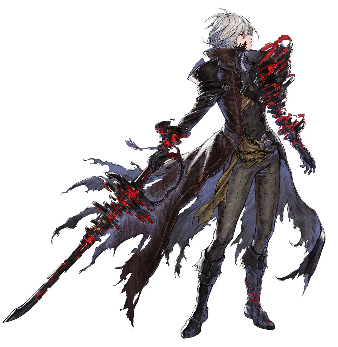 Lars, Abyssal Soldier Art from NieR Reincarnation