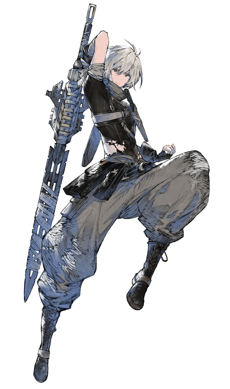 Lars, Fractured Soldier Art from NieR Reincarnation